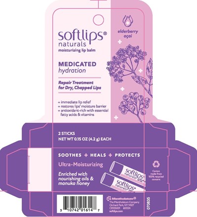 Image 1 (Cb105001   Softlips Naturals Medicated Elderberry Acai Image 1)